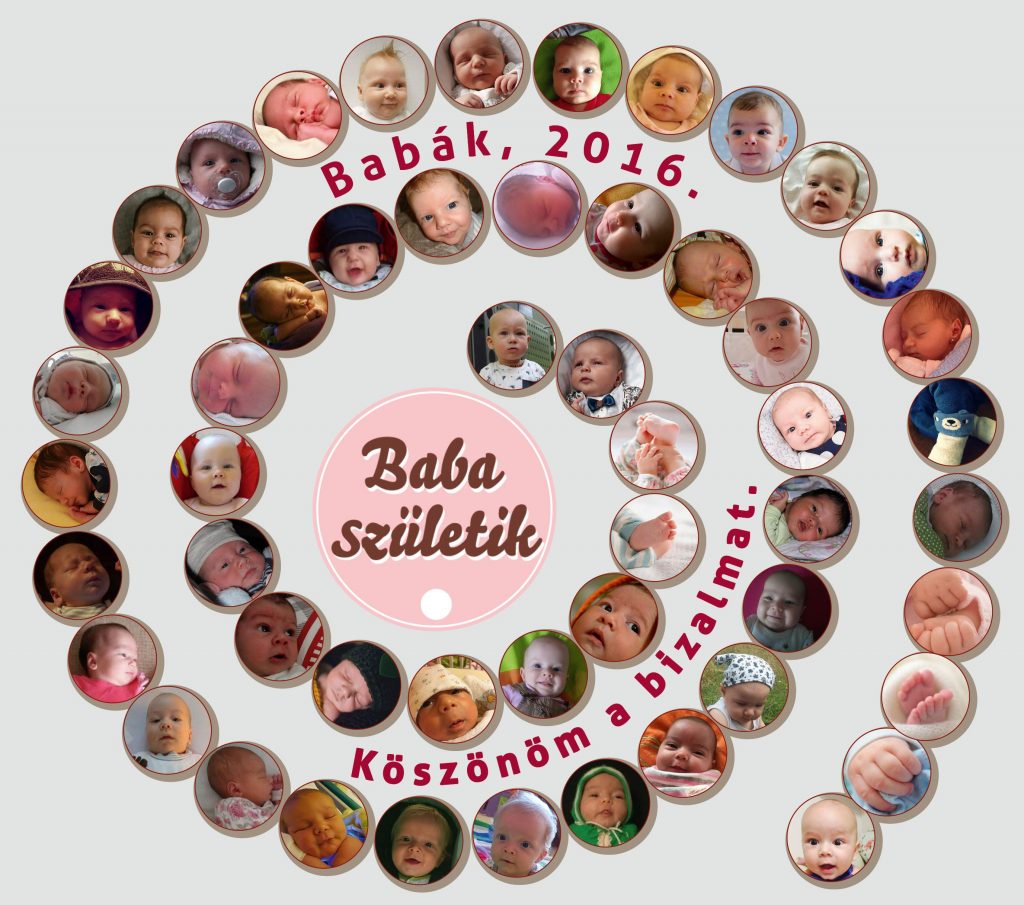Szülésfelkészítős babák 2016.